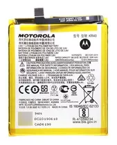 Bateria Motorola Moto One Vision One Action Kr40 Original