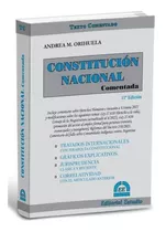 Constitución Nacional Comentada -última Edición- Ed. Estudio