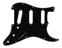 Fender Modern Pickguard, Stratocaster, 11-hole - Black