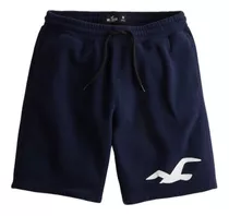 Short De Jogging Hollister By Abercrombie Liso Con Logo