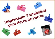 Dispensador Portabolsas Para Heces De Perros. Con Un Rollo