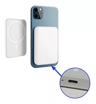 Cargador Genérica Battery Pack Power Bank  Magsafe Carregador Por Indução Portátil Para AppleiPhone Portátil Blanco