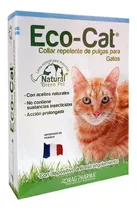 Collar Repelente Pulgas Para Gato Eco-cat Aceites Naturales