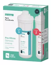 2 Pre Filtros Pp 5 Micras Y Carbón Block Osmosis Inversa