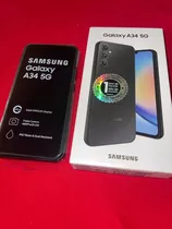 Celular Samsung A34 6gb / 128gb Negro Nuevo