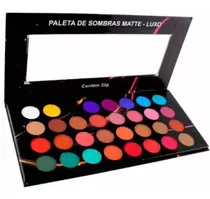 Paleta De Sombras - 32 Cores - Ludurana - Matte Luxo - Neon Cor Da Sombra Colorida