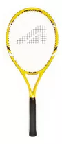 Raqueta De Tenis  Annezi Team 88 Titanium Con Funda Color Amarillo Tamaño Del Grip 4 3/8