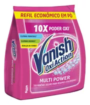 Tira Manchas Em Pó Potencializador De Lavagem Oxi Action 400g Vanish