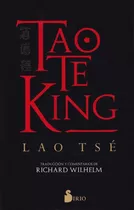 Tao Te King, De Lao Tse. Editorial Sirio, Tapa Blanda En Español, 2019