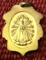 Dije Medalla Virgen De Lujan 1944 Congreso Eucarístico 