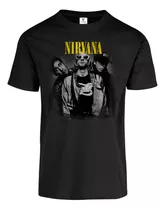 Playeras Nirvana Kurt Cobain Full Color-12 Modelos Disponi