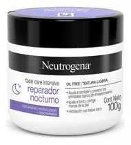 Crema Hidratante Facial Neutrogena Reparador Nocturno 100 G Momento De Aplicación Noche Tipo De Piel Todo Tipo De Piel