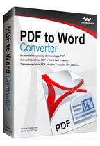 Wondershare Converter Pro (convertidor De Pdf A Word)