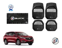Tapetes 4pz Charola 3d Logo Buick Enclave 17 2018 2019 2020