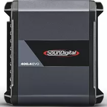 Módulo De Alimentación Soundigital Sd400.4d De 4 Canales, 522 W Rms Sd400