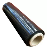 Rollo Film Stretch Virgen Negro 50cm 100% Cubritivo Premium.