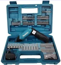 Destornillador Inalámbrico + 81 Accesorios + Maletín Makita