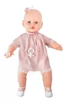 Boneca Meu Bebê Vestido Lilás 60 Cm Estrela