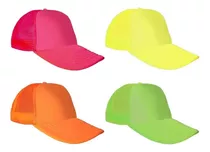 Gorra Trucker Fluo Fullcolor - Promo X 12 U Cotillón Carioca