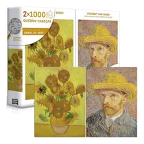 Quebra-cabeça Os Girassóis De Van Gogh 1000 Peças Toyster