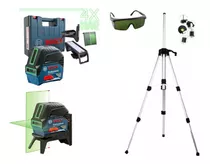 Nivel Laser Verde Bosch Gcl 2-15g Com Tripe Wesco De Brinde