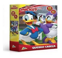 Quebra-cabeça Margarida E Pato Donald 60 Peças 2584 -toyster