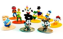 Nano Metalfigs Disney 10 Miniaturas Em Metal Die Cast Mickey