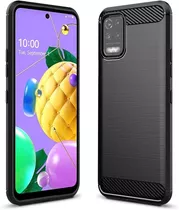 Funda Antigolpe Tpu Carbono Para LG K62 K61 K51s K42 Q6 G7