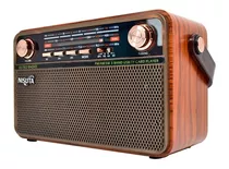 Radio Retro Nisuta Nsrv21 Parlante Bluetooth Am Fm Control R