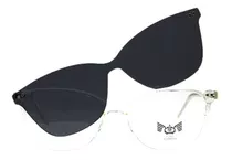 Armazón De Lentes Con Clip-on - Czar - Om88061