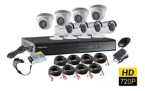 Oferta Kit Cctv Profesional Hikvision 8ch Hd 720p