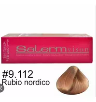 Tinte Salerm 9.112 Rubio Nórdico 60ml Con Su Agua