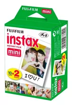 Película Fujifilm Instax Mini Instantánea Papel De Fotografí