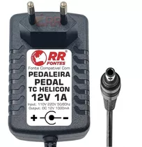 Fonte Carregador Tc Helicon Voice Touch Live 2 Live2 12v