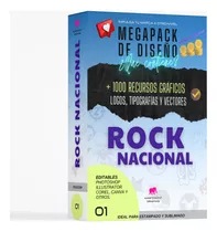 Mega Pack Diseño Para Estampar Y Sublimar Rock Nacional Arg