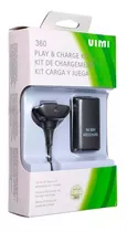Kit Carga Y Juega Para Control Xbox 360 Pila Recargable 