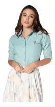 Camisa Básica Casual Para Mujer - Regular Fit - Muletta