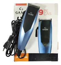 Máquina De Cortar Cabelo Gama Magnetic Clipper 9pc - Usado