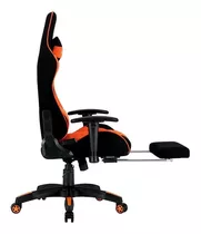 Silla Gamer Reclinable Escritorio Chr25 Masaje Apoya Pies