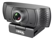 Camara Web Webcam Hd 1280 X 720 Microfono Skype Zoom Color Negro