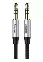 Rosario Cable Auxiliar Baseus M30 Jack 3.5mm 1.5mts Silver