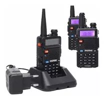 Pack X2 Radio Vhf Baofeng Radio Comunicadores Portatiles 055 Bandas De Frecuencia 2 Bandas Color Negro / Radio Boafeng 2 Bandas - 200627