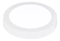 Panel Led De Superficie Circular 12w Calido- Baw Color Blanco