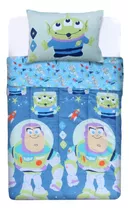 Cobertor Toy Story 1.5plaza / Reversible + Funda / Buzz