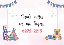 Cuido Niños En Mi Casa