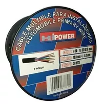 Cable Multiple Para Instalacion 14ga 7 Vias - Generico