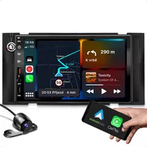 Multimidia Carplay Android Auto Carrega Smartphone Câmera Ré