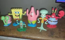 Coleção Bob Esponja Bob's , Lote Com 6 Personagens 