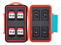 Estuche Para 8 Micro Sd Y Cartuchos Nintendo Switch Jjc 