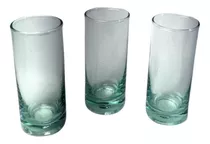 Vaso Vidrio Tequila Shot Cilindro Alto 9,5cm Ø 4cm Pack De 3